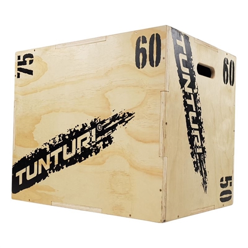 Tunturi Plyo Box Trä - 50 x 60 x 75 cm