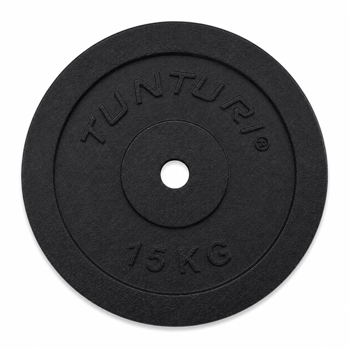 Tunturi Gjutjärn Ø30 Viktskivor – 15 kg