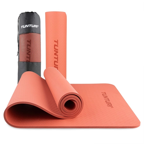 Tunturi 8 mm Yogamatta – Rose Gold