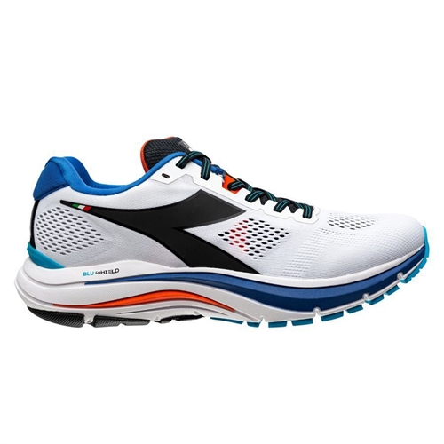 Diadora Mythos Blushield 7 Vortice Löparskor - Vit/Blå