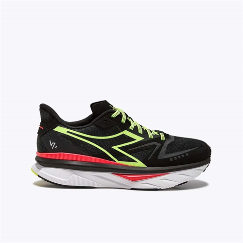 Diadora Atomo V7000-2 Löparskor - Svart 