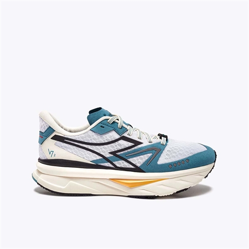 Diadora Atomo V7000-2 Löparskor - Vita/Blå