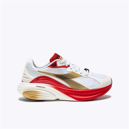 Diadora ATOMO STAR Löparskor - Vita/Röda