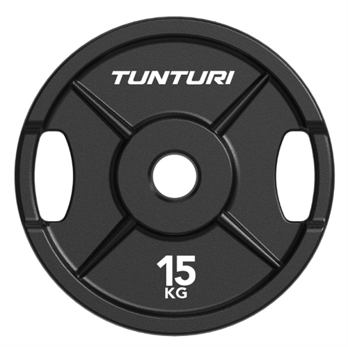 Tunturi Platinum Gjutjärn Viktskivor - 15 kg