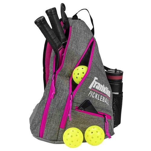 Franklin Sling Bag - Grå / rosa