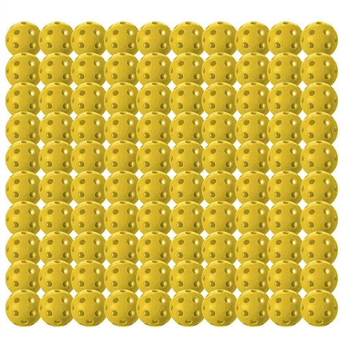 Franklin X-26 Indoor Yellow Pickleballs - 100 st