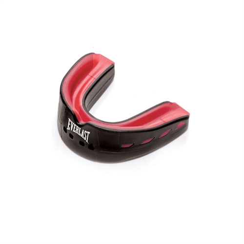 Everlast Evershield Dubbelt Tandskydd - Svart/Röd 