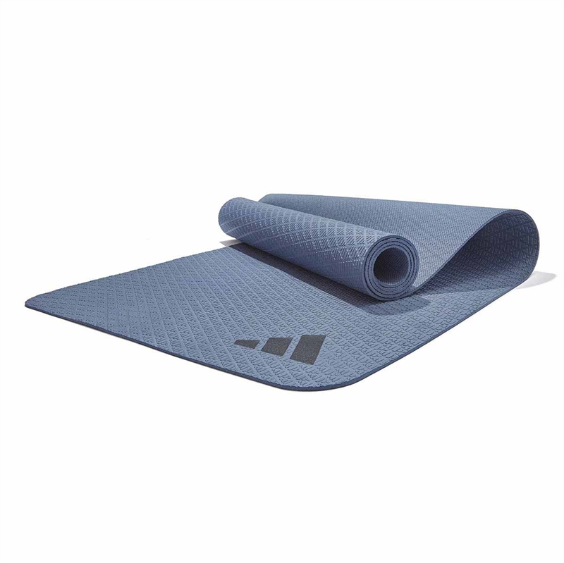 Adidas 4 mm Yogamatta – Blå