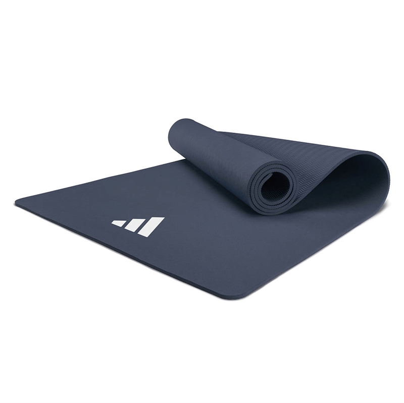 Adidas 8 mm Yogamatta – Blå