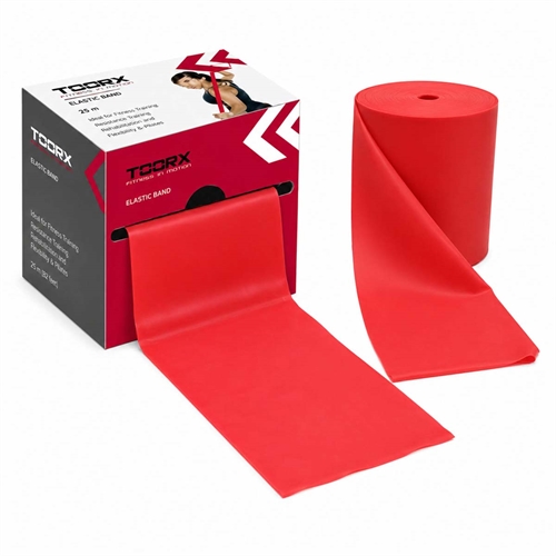 Toorx Latexbandsrulle - Medium (25 m)