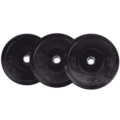 ASG Training Bumperplates (Svart)