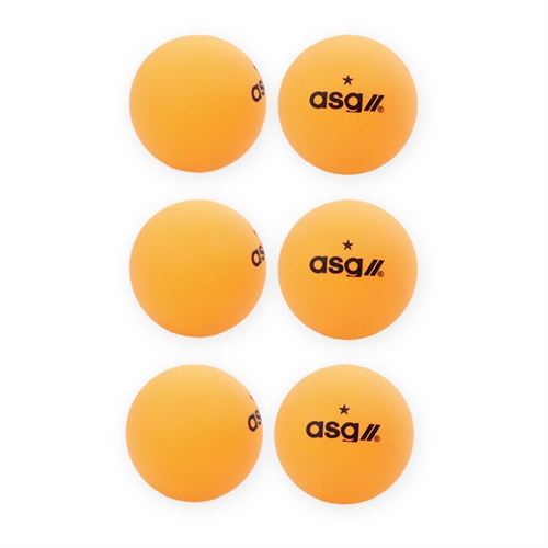 ASG Bordtennisbollar 6-pack – orange