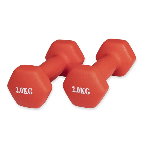 ASG Neoprenhantelset – 2 x 2 kg