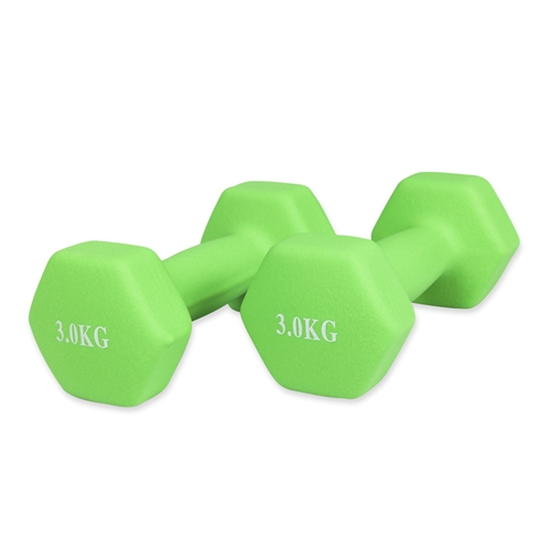 Active Sports Gear Neopren Hantlar - 2 x 3 kg