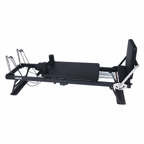 ASG 4430 Hopfällbar Alu Pilates Reformer Maskin (Svart)