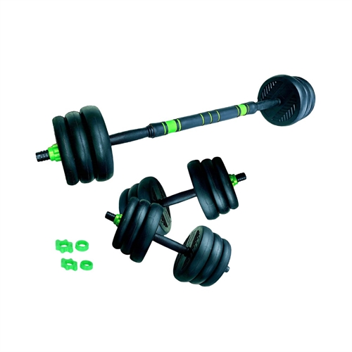 ASG Justerbart Viktset 15 Kg. - Svart/Grön 