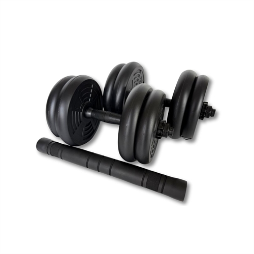 ASG Justerbart Viktset 15 kg. Svart/Svart