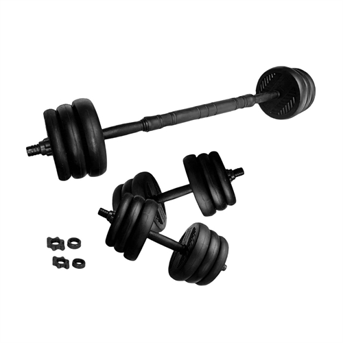 ASG Justerbart Viktset - Svart/Svart - Flera Viktklasser