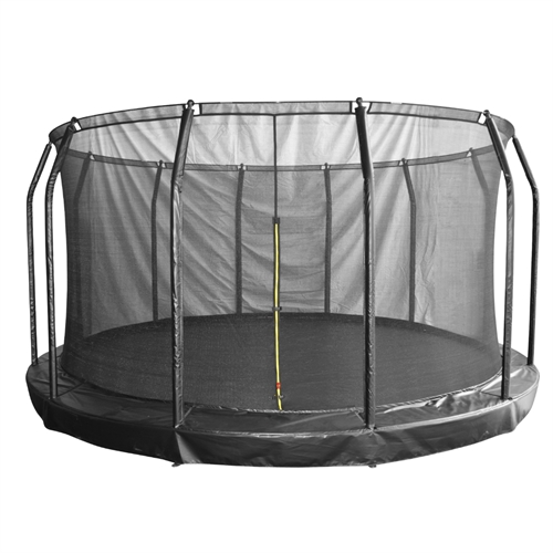 ASG Elite Premium Stor Nedgrävd Studsmatta - Ø488 cm