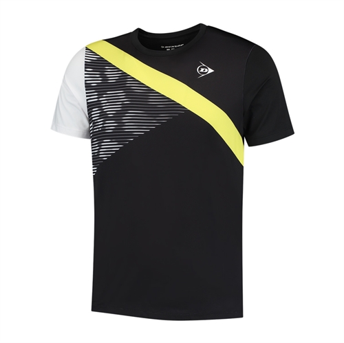 Dunlop Mens Performance 3 T-Shirt - Svart/vit