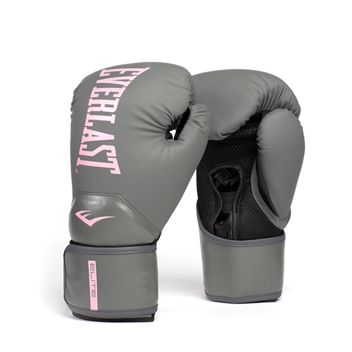 Everlast Elite 2 Boxningshandskar - Grå/Rosa