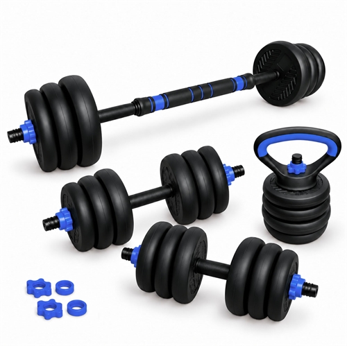 Active Sports Gear Justerbart Viktset - Svart/Blå - 20 kg