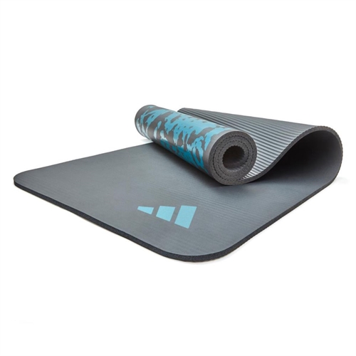 Adidas 10 mm Tie-Dye Yogamatta - Blå/Grå