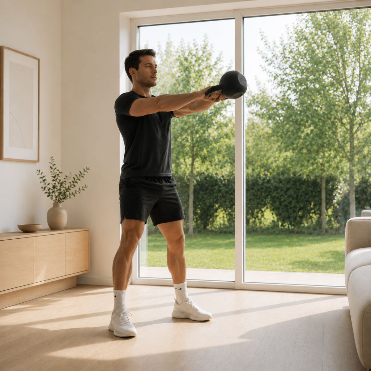 Kettlebell swings