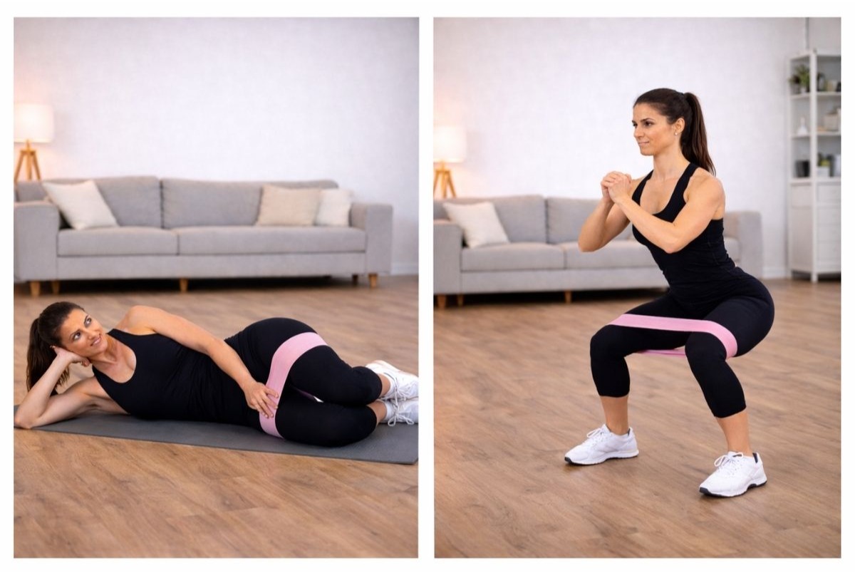 övningar med kort band