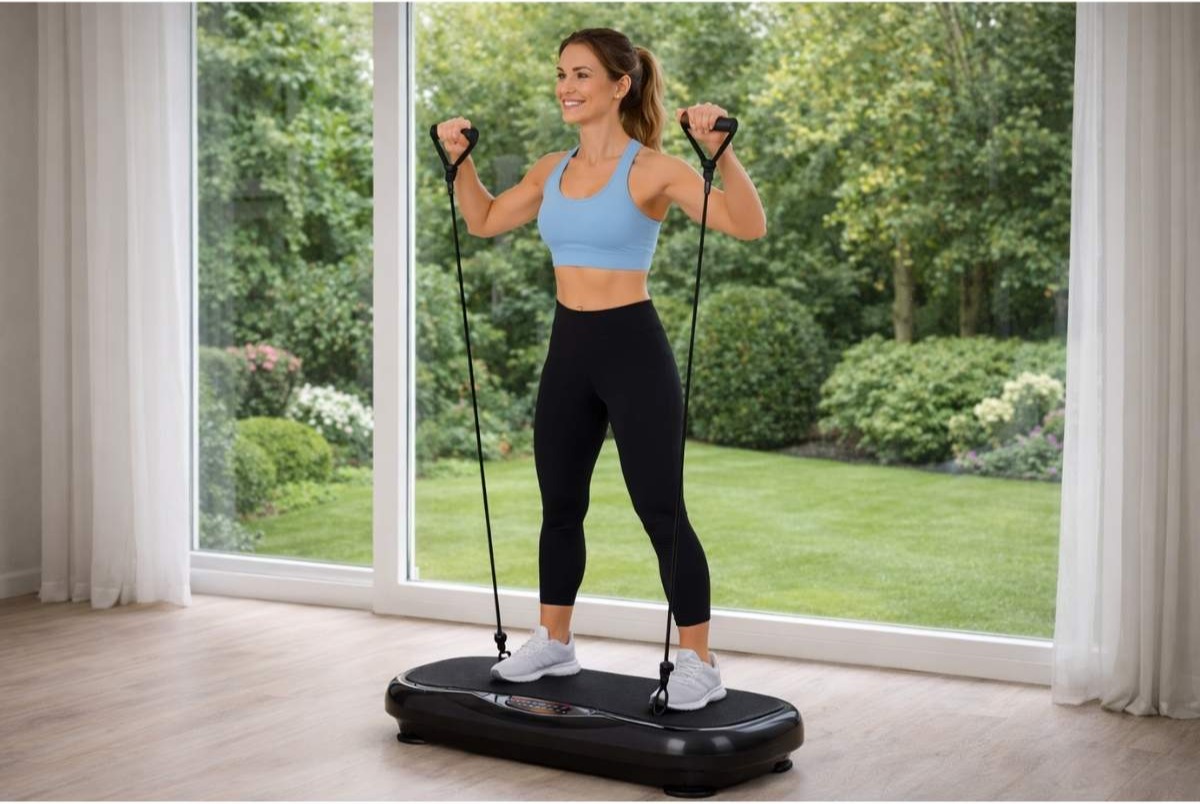 Vibrationsträning med elastikker