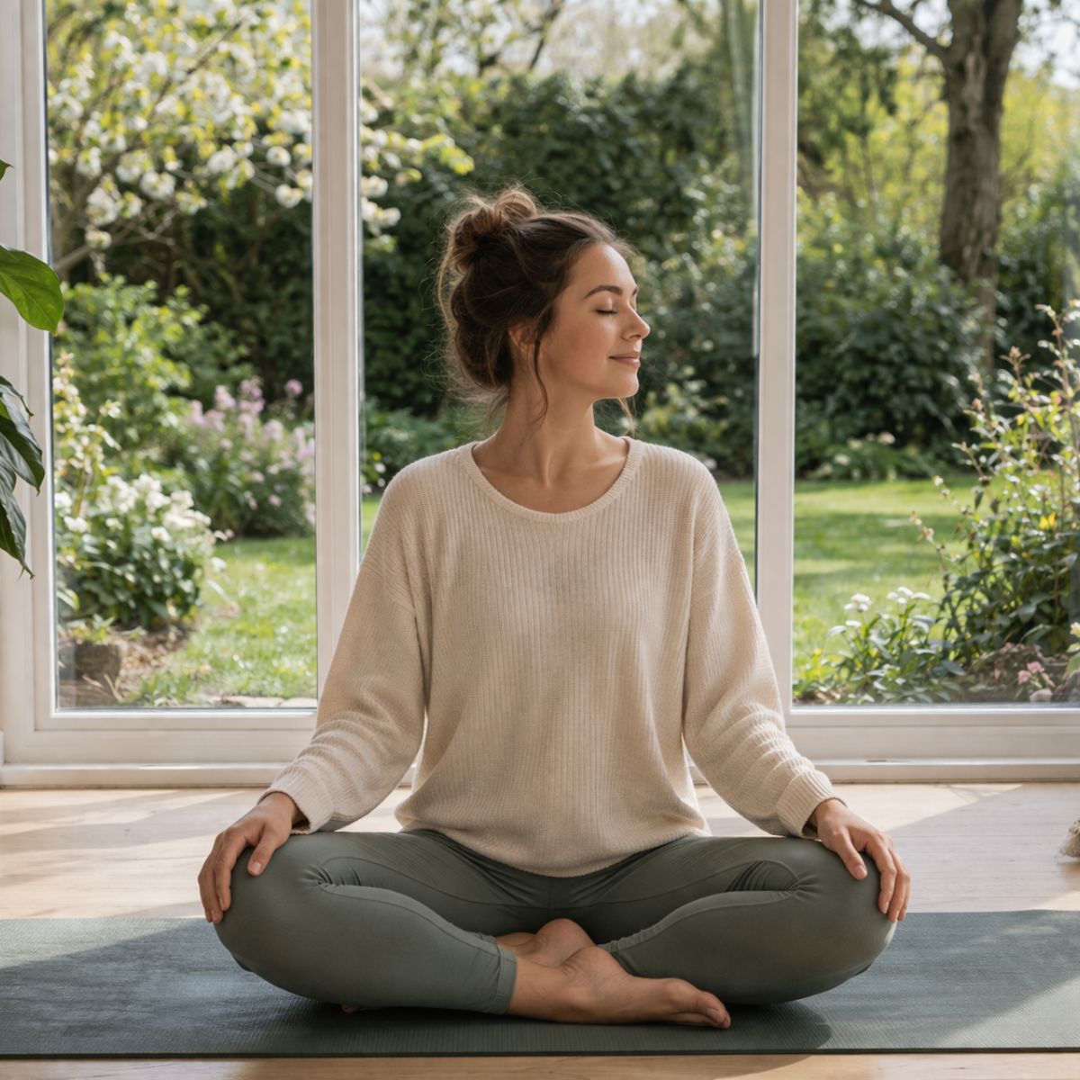 Skräddarställning yoga