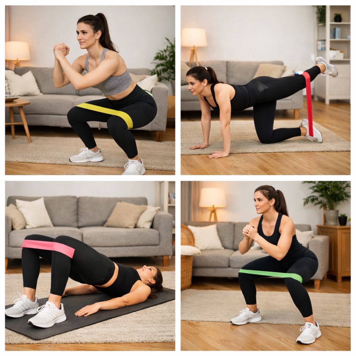 benövningar med träningsband