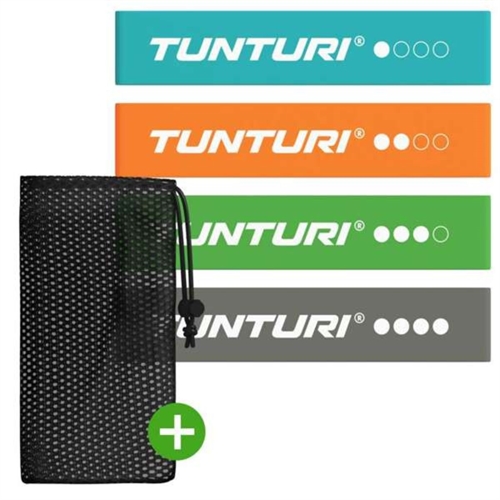 Tunturi Mini Träningsband Set - 4-pack