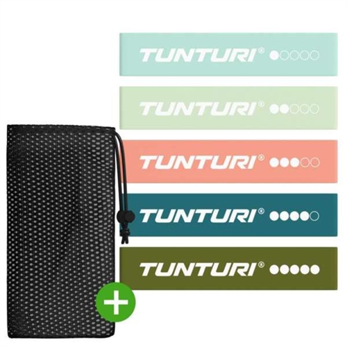 Tunturi Mini Träningsband Set - 5-pack
