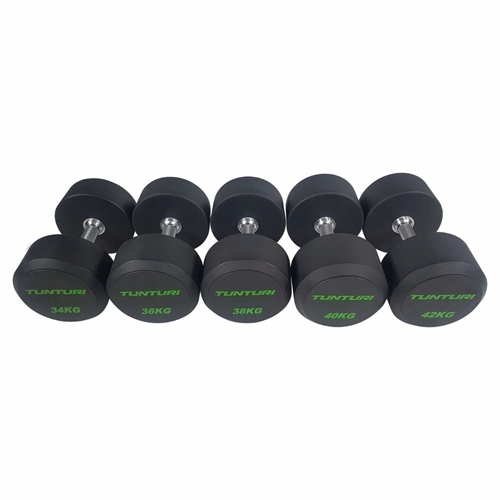 Tunturi Pro PU Håndvægte Sæt - 34–42 kg 